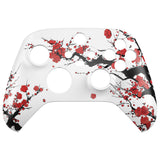 eXtremeRate Winter Blossom Replacement Part Faceplate, Housing Shell Case for Xbox Series S & Xbox Series X Controller Accessories - Controller NOT Included - FX3T200 (Copy)