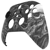 eXtremeRate Zombies Replacement Part Faceplate, Soft Touch Grip Housing Shell Case for Xbox Series S & Xbox Series X Controller Accessories - Controller NOT Included - FX3T185