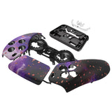 eXtremeRate Front Housing Shell for PS5 Controller BDM-010/020/030/040/050 - Glow in Dark - Cosmic Camo - ZPFT1109G3