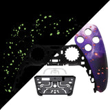 eXtremeRate Front Housing Shell for PS5 Controller BDM-010/020/030/040/050 - Glow in Dark - Cosmic Camo - ZPFT1109G3