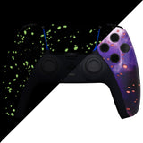 eXtremeRate Front Housing Shell for PS5 Controller BDM-010/020/030/040/050 - Glow in Dark - Cosmic Camo - ZPFT1109G3