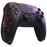 eXtremeRate Front Housing Shell for PS5 Controller BDM-010/020/030/040/050 - Glow in Dark - Cosmic Camo - ZPFT1109G3