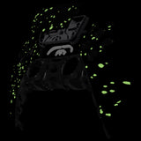 eXtremeRate Front Housing Shell for PS5 Controller BDM-010/020/030/040/050 - Glow in Dark - Cosmic Camo - ZPFT1109G3