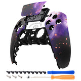 eXtremeRate Front Housing Shell for PS5 Controller BDM-010/020/030/040/050 - Glow in Dark - Cosmic Camo - ZPFT1109G3