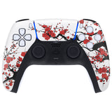 eXtremeRate Front Housing Shell for PS5 Controller BDM-010/020/030/040/050 - Winter Blossom - ZPFT1108G3