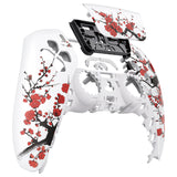 eXtremeRate Front Housing Shell for PS5 Controller BDM-010/020/030/040/050 - Winter Blossom - ZPFT1108G3