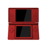 eXtremeRate Scarlet Red Replacement Full Housing Shell for Nintendo DS Lite, Custom Handheld Console Case Cover with Buttons, Screen Lens for Nintendo DS Lite NDSL - Console NOT Included - DSLP3004