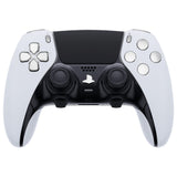 eXtremeRate Replacement D-pad R1 L1 R2 L2 Triggers Share Options Home Face Buttons Compatible with ps5 Edge Controller, Chrome Silver Full Set Buttons Compatible with ps5 Edge Controller - JXTEGD002