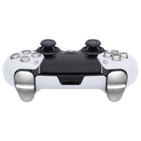 eXtremeRate Replacement D-pad R1 L1 R2 L2 Triggers Share Options Home Face Buttons Compatible with ps5 Edge Controller, Chrome Silver Full Set Buttons Compatible with ps5 Edge Controller - JXTEGD002