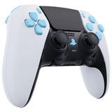 eXtremeRate Replacement D-pad R1 L1 R2 L2 Triggers Share Options Home Face Buttons Compatible with ps5 Edge Controller, Heaven Blue Full Set Buttons Compatible with ps5 Edge Controller - JXTEGP012