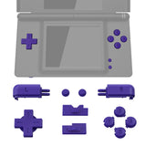 eXtremeRate Purple Replacement Full Set Buttons for Nintendo DS Lite Handheld Console, Custom D-pad A B X Y Start Select R L Power Volume Keys for Nintendo DS Lite NDSL - Console NOT Included - DSLJ1005