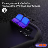 eXtremeRate Replacement Full Set Buttons for Steam Deck OLED Handheld Console - Chameleon Purple Blue - JQCSLP001