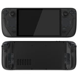 eXtremeRate Replacement Full Set Buttons for Steam Deck OLED Handheld Console - Clear Slate Black - JQCSLM002