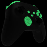 eXtremeRate Glow in Dark - Green Replacement Buttons for Xbox Series S & Xbox Series X Controller, LB RB LT RT Bumpers Triggers D-pad ABXY Start Back Sync Share Keys for Xbox Series X/S Controller  - JX3314