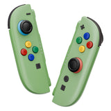 eXtremeRate DIY Replacement Full Set Shell Case with Buttons for Joycon 2 of Nintendo Switch 2 - Deluxe Version - Matcha Green - AWHNTM010