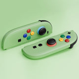 eXtremeRate DIY Replacement Full Set Shell Case with Buttons for Joycon 2 of Nintendo Switch 2 - Deluxe Version - Matcha Green - AWHNTM010