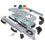 eXtremeRate DIY Replacement Full Set Shell Case with Buttons for Joycon 2 of Nintendo Switch 2 - Deluxe Version - New Hope Gray - AWHNTM011