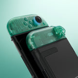 eXtremeRate DIY Replacement Full Set Shell Case with Buttons for Joycon 2 of Nintendo Switch 2 - Deluxe Version - Emerald Green - AWHNTM004