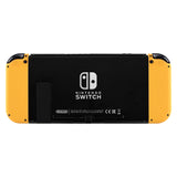 eXtremeRate Soft Touch Grip Caution Yellow Handheld Controller Housing With Full Set Buttons DIY Replacement Shell Case for NS Switch JoyCon & OLED JoyCon - Console Shell NOT Included - CP305