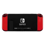 eXtremeRate Chrome Red Handheld Controller Housing With Full Set Buttons DIY Replacement Shell Case for NS Switch JoyCon & OLED JoyCon - Console Shell NOT Included - CD403