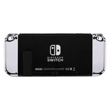 eXtremeRate Chrome Silver Handheld Controller Housing With Full Set Buttons DIY Replacement Shell Case for NS Switch JoyCon & OLED JoyCon - Console Shell NOT Included - CD402