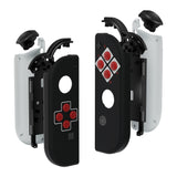 eXtremeRate Classics NES Style Joycon Handheld Controller Housing with Full Set Buttons, DIY Replacement Shell Case for NS Switch JoyCon & OLED JoyCon - Console Shell NOT Included - CT104