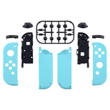 eXtremeRate Heaven Blue Handheld Controller Housing With Full Set Buttons DIY Replacement Shell Case for NS Switch JoyCon & OLED JoyCon - Console Shell NOT Included - CP307