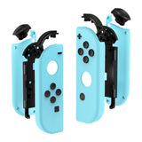 eXtremeRate Heaven Blue Handheld Controller Housing With Full Set Buttons DIY Replacement Shell Case for NS Switch JoyCon & OLED JoyCon - Console Shell NOT Included - CP307