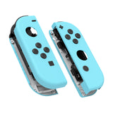 eXtremeRate Heaven Blue Handheld Controller Housing With Full Set Buttons DIY Replacement Shell Case for NS Switch JoyCon & OLED JoyCon - Console Shell NOT Included - CP307