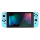 eXtremeRate Heaven Blue Handheld Controller Housing With Full Set Buttons DIY Replacement Shell Case for NS Switch JoyCon & OLED JoyCon - Console Shell NOT Included - CP307