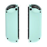 eXtremeRate Light Cyan Joycon Handheld Controller Housing with Coloful Buttons, DIY Replacement Shell Case for NS Switch JoyCon & OLED JoyCon – Joycon and Console NOT Included - CP331