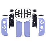 eXtremeRate Light Violet Handheld Controller Housing With Full Set Buttons DIY Replacement Shell Case for NS Switch JoyCon & OLED JoyCon - Console Shell NOT Included - CP309