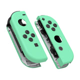 eXtremeRate Mint Green Handheld Controller Housing With Full Set Buttons DIY Replacement Shell Case for NS Switch JoyCon & OLED JoyCon - Console Shell NOT Included - CP308