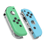 eXtremeRate Mint Green & Heaven Blue Housing with Full Set Buttons, DIY Replacement Shell Case for NS Switch JoyCon & OLED JoyCon - Console Shell NOT Included - CP317