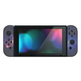 eXtremeRate Soft Touch Grip Nubula Galaxy Patterned Joycon Handheld Controller Housing with Coloful Buttons, DIY Replacement Shell Case for NS Switch JoyCon & OLED JoyCon – Joycon and Console NOT Included - CT110