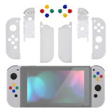 eXtremeRate Rhapsody Violet Joycon Handheld Controller Housing with ABXY Direction Buttons, DIY Replacement Shell Case for NS Switch JoyCon & OLED JoyCon - Console Shell NOT Included - CP321