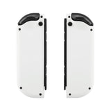 eXtremeRate White Handheld Controller Housing With Full Set Buttons DIY Replacement Shell Case for NS Switch JoyCon & OLED JoyCon - Console Shell NOT Included - CP303