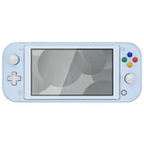 eXtremeRate Replacement Full Set Shell Case with ABXY Button & Screen Protector for Nintendo Switch Lite - Sky Blue - DLP333
