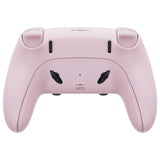 eXtremeRate Cherry Blossoms Pink Full Set Housing Shell with Buttons Touchpad Cover Compatible with ps5 Edge Controller, Custom Replacement Decorative Trim Shell Front Back Plates Compatible with ps5 Edge Controller - QRHEGP009