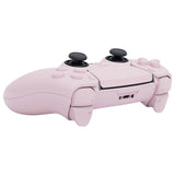 eXtremeRate Cherry Blossoms Pink Full Set Housing Shell with Buttons Touchpad Cover Compatible with ps5 Edge Controller, Custom Replacement Decorative Trim Shell Front Back Plates Compatible with ps5 Edge Controller - QRHEGP009