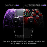 eXtremeRate Scary Party Full Set Housing Shell with Buttons Touchpad Cover Compatible with ps5 Edge Controller, Custom Replacement Decorative Trim Shell Front Back Plates Compatible with ps5 Edge Controller - QRHEGT001