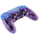 eXtremeRate Custom Replacement Full Set Shells with Buttons for PS5 Edge Controller - Gradient Translucent Bluebell - QRHEGP011