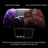 eXtremeRate Spider Armor Full Set Housing Shell with Buttons Touchpad Cover Compatible with ps5 Edge Controller, Custom Replacement Decorative Trim Shell Front Back Plates Compatible with ps5 Edge Controller - QRHEGT007