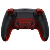 eXtremeRate Spider Armor Full Set Housing Shell with Buttons Touchpad Cover Compatible with ps5 Edge Controller, Custom Replacement Decorative Trim Shell Front Back Plates Compatible with ps5 Edge Controller - QRHEGT007