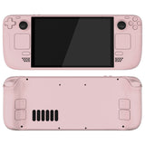 eXtremeRate Replacement Full Set Housing Shell with Buttons for Steam Deck OLED Handheld Console - Cherry Blossoms Pink - LQXSLM010
