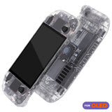 eXtremeRate Replacement Full Set Housing Shell with Buttons for Steam Deck OLED Handheld Console - Clear - LQXSLM003