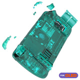 eXtremeRate Replacement Full Set Housing Shell with Buttons for Steam Deck OLED Handheld Console - Emerald Green - LQXSLM004