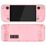 eXtremeRate Replacement Full Set Housing Shell with Buttons for Steam Deck OLED Handheld Console - Pale Red - LQXSLM006