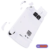 eXtremeRate Replacement Full Set Housing Shell with Buttons for Steam Deck OLED Handheld Console - White - LQXSLM005