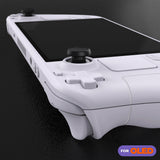 eXtremeRate Replacement Full Set Housing Shell with Buttons for Steam Deck OLED Handheld Console - White - LQXSLM005